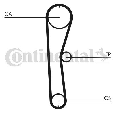 Continental ctam zahnriemen - ctam,
