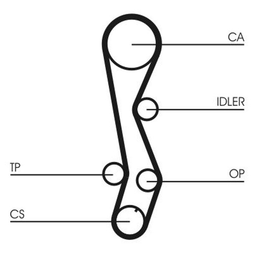 Continental ctam zahnriemen - ctam,