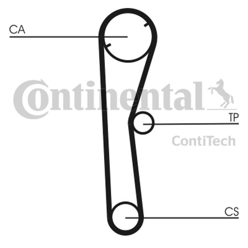 Zahnriemen continental ctam - zahnriemen,