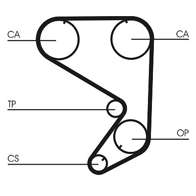 Continental ctam zahnriemen - ctam,